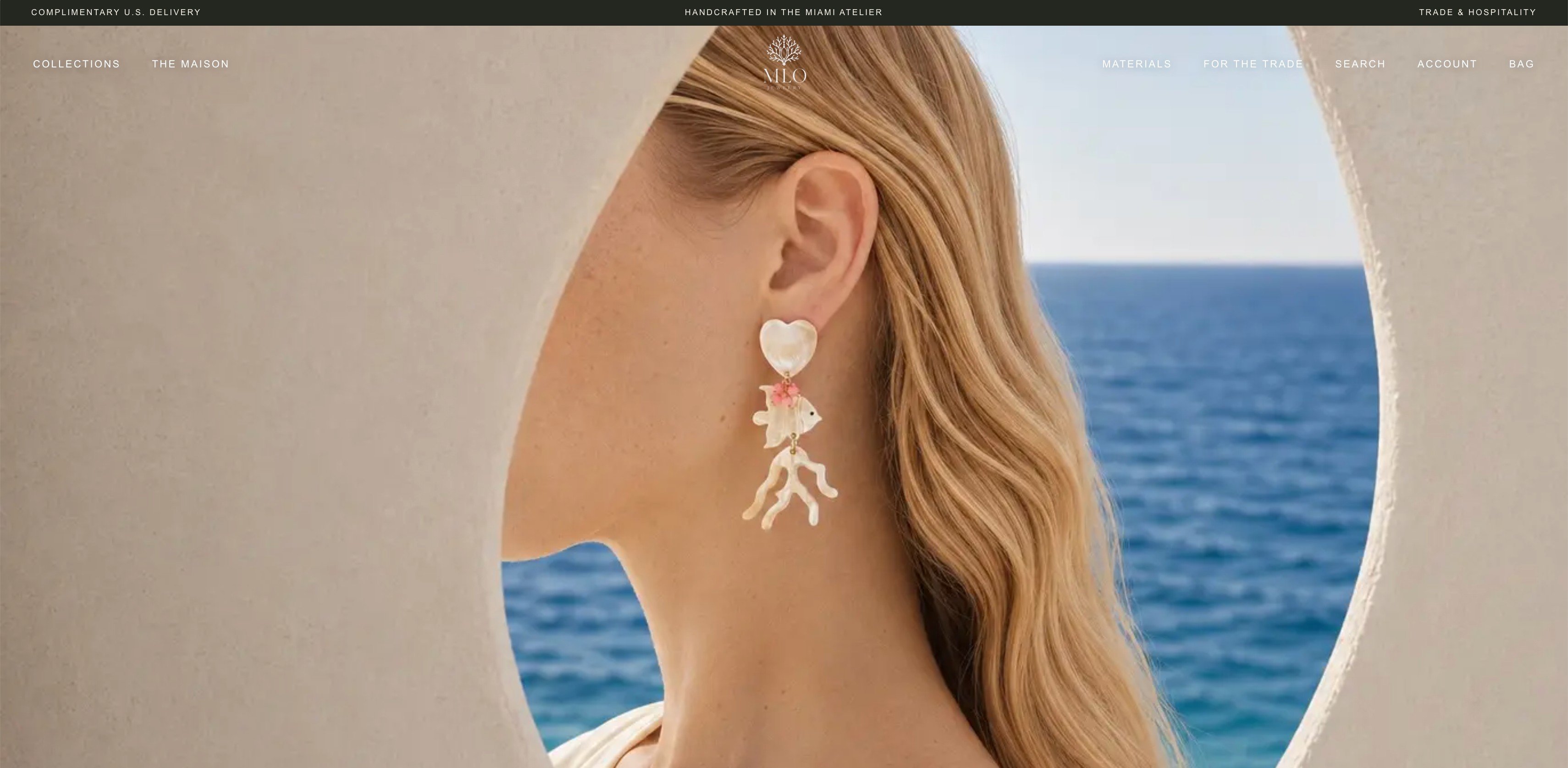 MLO Jewelry website after the RemoteCD facelift